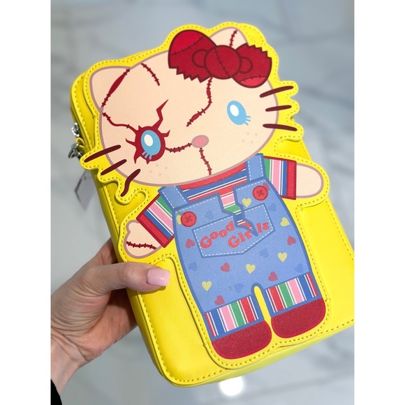 Hello Kitty Chucky Shoulder Bag with Strap! New! - Picture 1 of 6